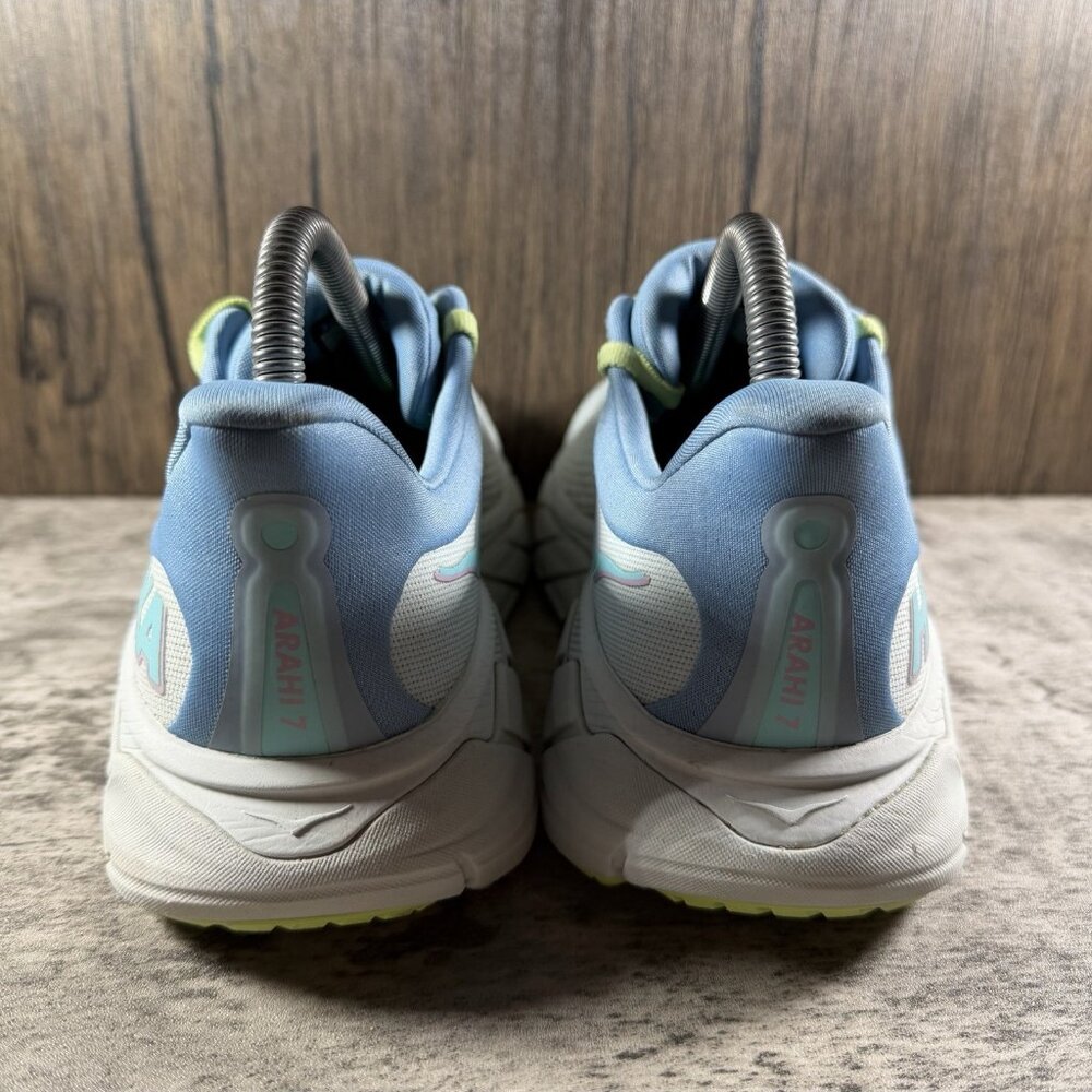 Hoka One Arahi 7 Womens Size 8.5 D Wide Illusion Dusk Blue Running Sneaker - Picture 6 of 10